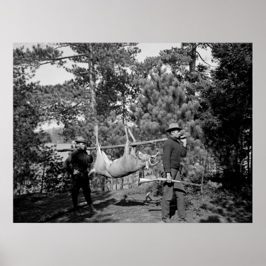 Venison op een stok, begin jaren '00 poster (Voorkant)