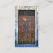 venitiaanse deur visitekaartje (Voorkant)