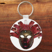 venitien masker sleutelhanger (Voorkant)