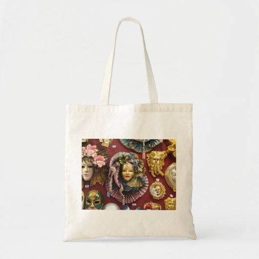 Venitische maskers canvas tas (Voorkant)