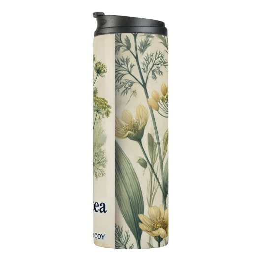 Venkel Tea Design AI kunst Thermosbeker (Geroteerd rechts)