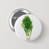 Venkelblad en -bol ronde button 5,7 cm (Voorkant /achterkant)