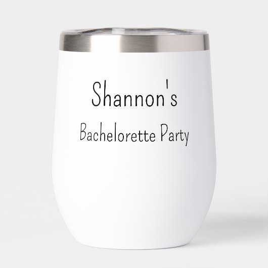 VENMO de Bride een Drink QR Code Bachelorette Part (Achterkant)