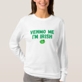 "Venmo Me I'm Irish" Baby T-shirt - Funny St. Patr (Voorkant)