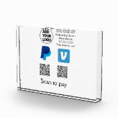 Venmo paypal scan om q of code logo tekst toe te v fotoblokken (Rechts)