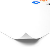 Venmo QR-code betaling | Scan om zakelijk logo te Perfect Poster (Hoek)