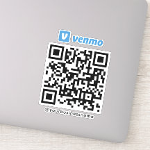 Venmo QR Code Betaling Scannen naar Betalen Wit