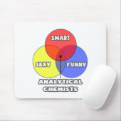 Venn-diagram .. Analytische chemici Muismat (Met muis)