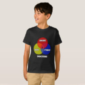 Venn-diagram .. Artsen T-shirt (Voorkant volledig)
