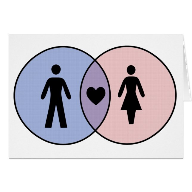Venn Diagram Boy + Girl (Voorkant Horizontaal)
