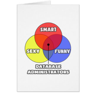 Venn-diagram .. Databasebeheerders