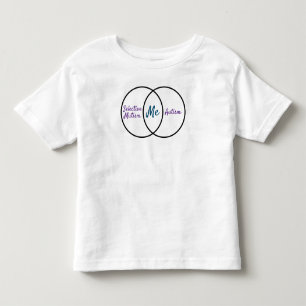 Venn-diagram dubbele diagnose kinder shirts