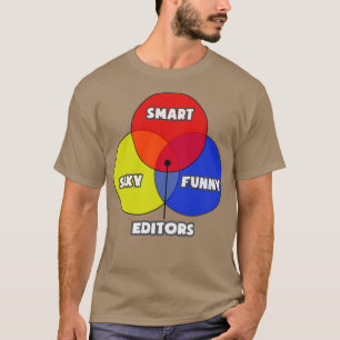 Venn Diagram Editors T-shirt