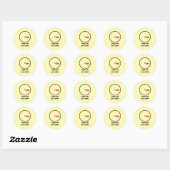 Venn-diagram enkele diagnose ronde sticker (Vel)