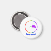 Venn-diagram enkele identiteit magneet (Voorkant / Achterkant)