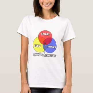 Venn-diagram .. Epidemiologen T-shirt