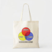 Venn-diagram ... Flebotomisten Tote Bag (Voorkant)