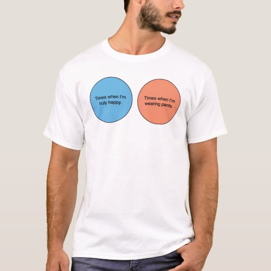 Venn Diagram T-shirt (Voorkant)