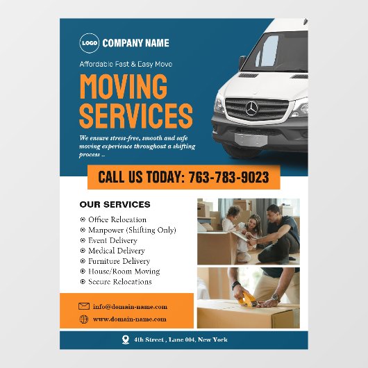 Vennootschap Raamfolie Raamsticker (Vel)