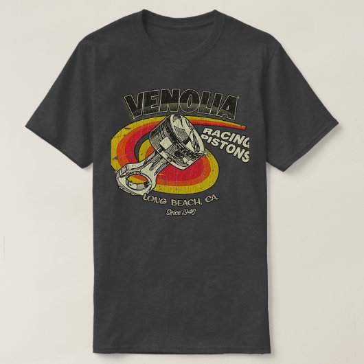 Venolia Racing Pistons 1946 T-shirt (Design voorkant)