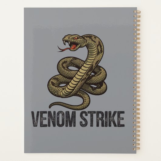 Venom Fury: Dodelijke Rattlesnake Strike Planner (Achterkant)