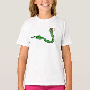 Venom & Grace-Hand getekende Cobra Art T-shirt