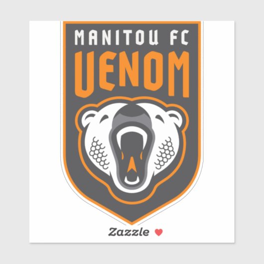 Venom-Manitou FC 6x6 Sticker (Vel)