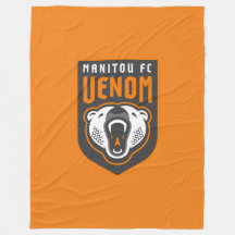 Venom-Manitou FC Fleece Blanket (Oranje)