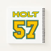 Venom/Player spiral 8,5-inch x 8,5-inch laptop - H Notitieboek (Achterkant)