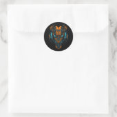 Venom Protocol Ronde Sticker (Tas)