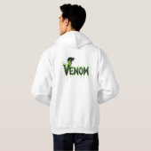 Venom Snake Grafische Drip Text T-Shirt (Achterkant volledig)