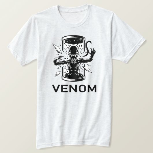 Venom Symbiote Monster Graphic T-Shirt  (Design voorkant)