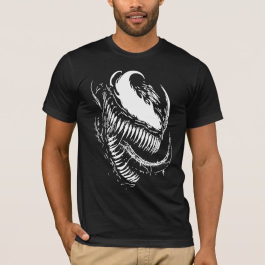 Venom T-shirt, Cool Venom cosplay kostuum shirt (Voorkant)
