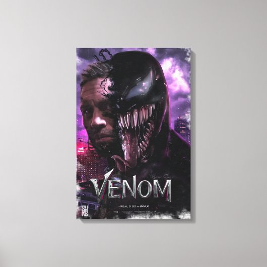 Venom/Tom Hardy Canvas Afdruk (Voorkant)