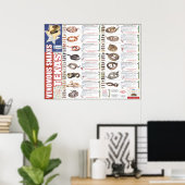 Venomeuze slangen van Texas Poser door NNTRC Poster (Thuiskantoor)