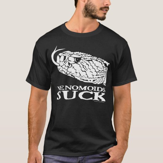 Venomoids Suck Rattlesnake T-shirt (Voorkant)