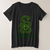 VENOMOUS GROTE MAAT T-SHIRT (Design voorkant)