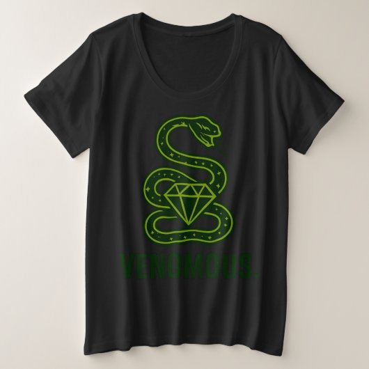 VENOMOUS GROTE MAAT T-SHIRT (Design voorkant)