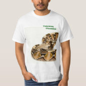 Venomous Obsessie Gaboon Viper T-shirt (Voorkant)