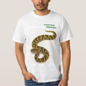 Venomous Obsessie Puff Adder T-shirt (Voorkant)