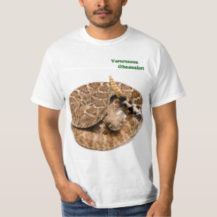 Venomous ObSession Western Diamondback Rattlesnake T-shirt