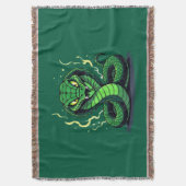 Venomous Snake – Danger and Precision Deken (Voorkant Verticaal)