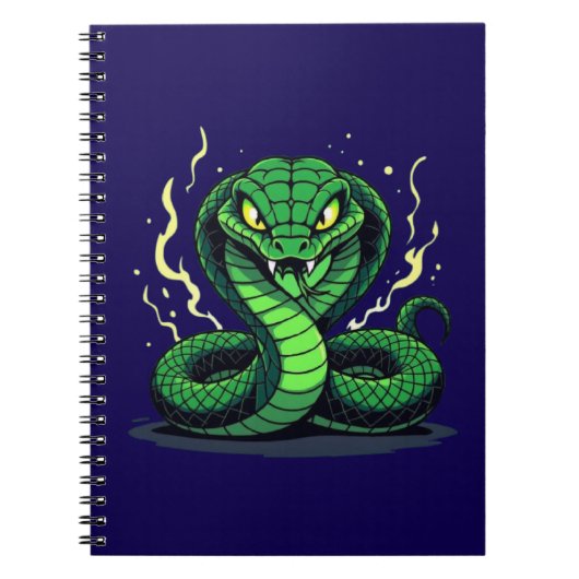 Venomous Snake – Danger and Precision Notitieboek (Voorkant)
