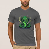 Venomous Snake – Danger and Precision T-shirt (Voorkant)