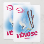 Vénosc France to Ski (Voorkant / Achterkant)