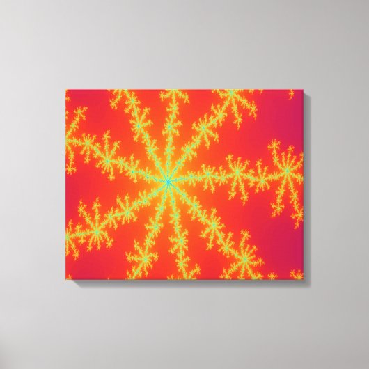 Venous Thunstorm Canvas Afdrukken (Voorkant)