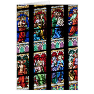 Venster 2/3 kleurrijk Glas in lood