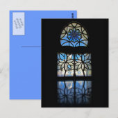Venster 2 moskee Foyer Briefkaart (Voorkant / Achterkant)