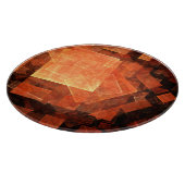 Venster Abstracte lichte Art Cirkel Snijplank (Hoek)