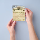 Venster Arch, Venster & Deuren Fitter Company Flyer (Hand)